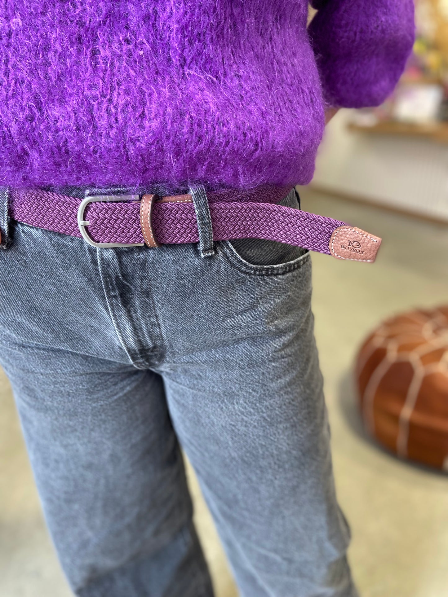 Ceinture tressée BILLYBELT