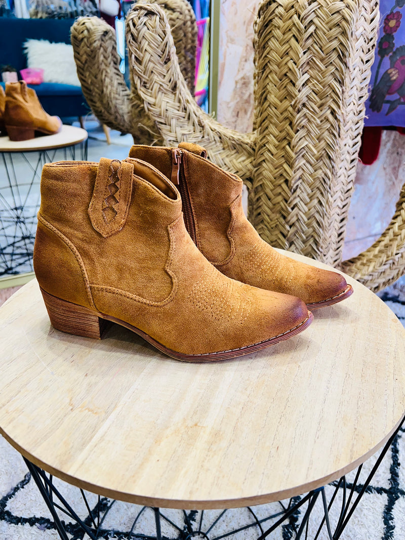 Low boots Tiag - Camel