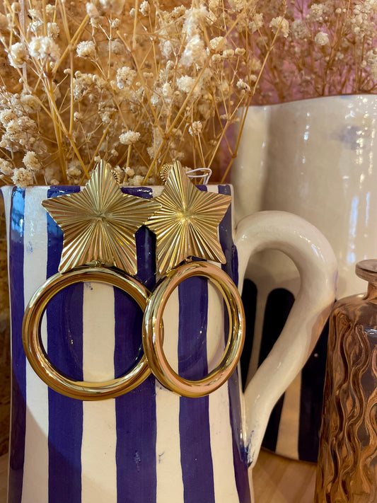 Boucles d’oreilles Célestine