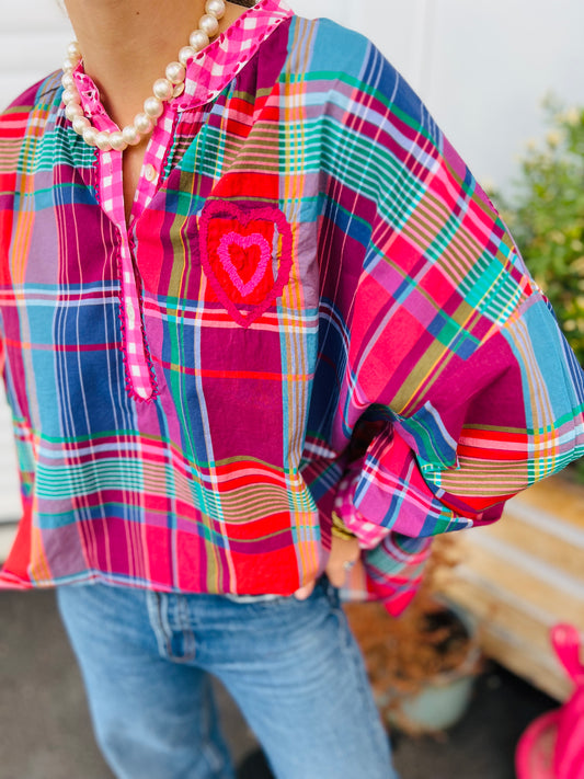 Blouse KIMA - Madras