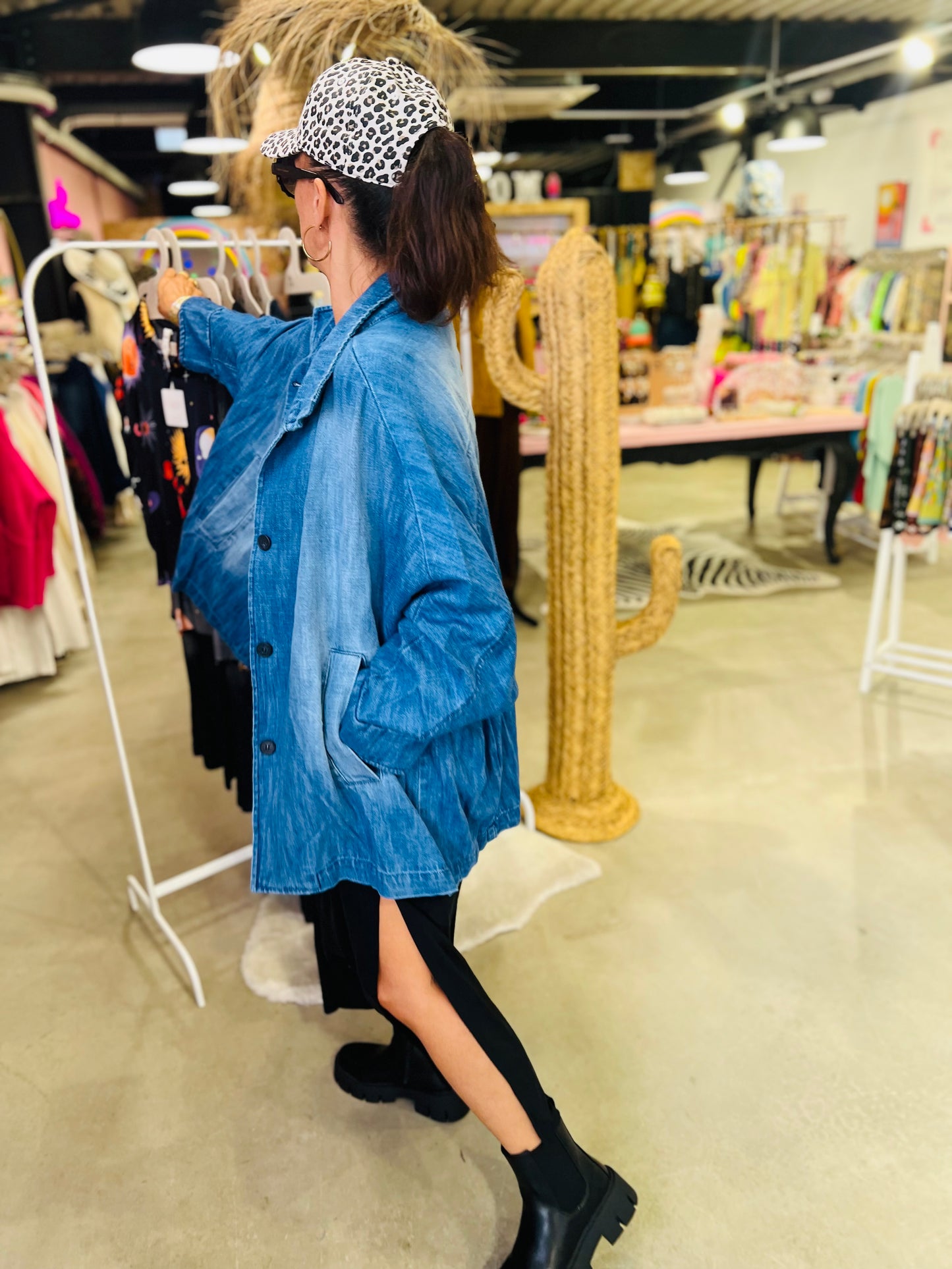 Veste en jean Boccaccio by Banditas