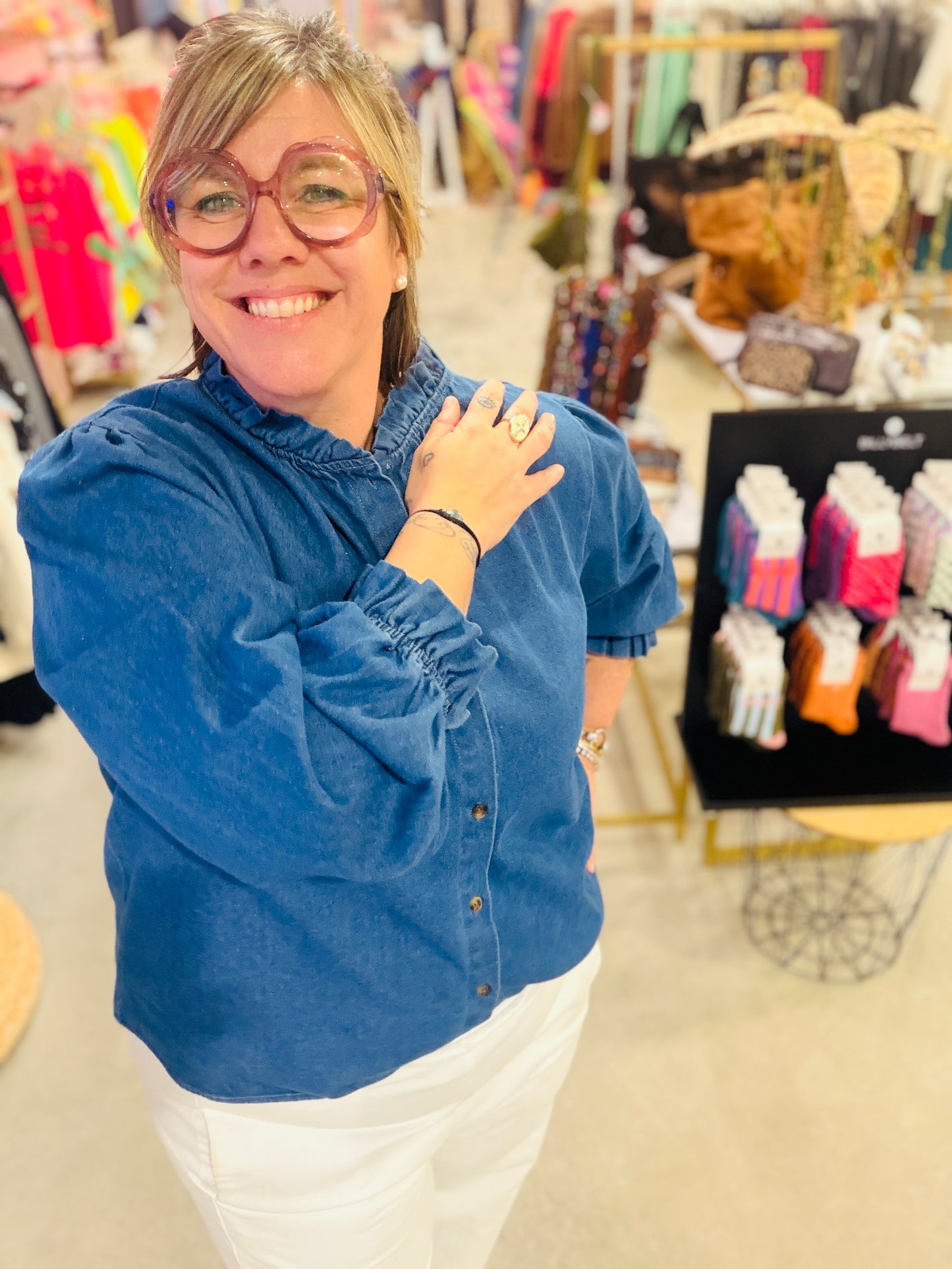 Blouse Celeste Denim
