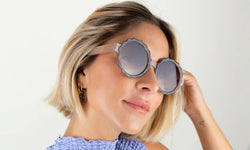 Lunettes de soleil Emma by Charly Therapy - Ecaille pink