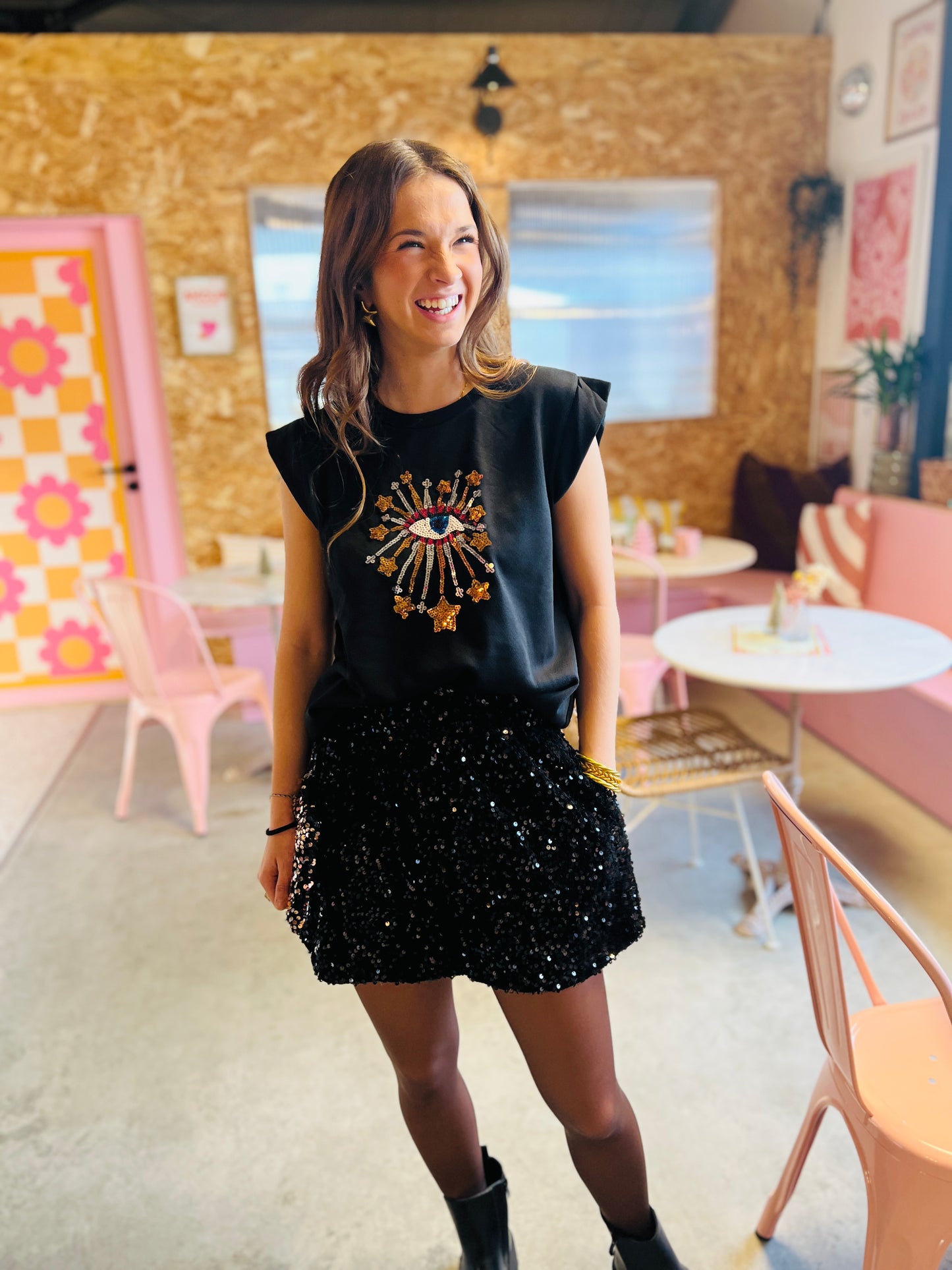 Tee-shirt Lula - Noir