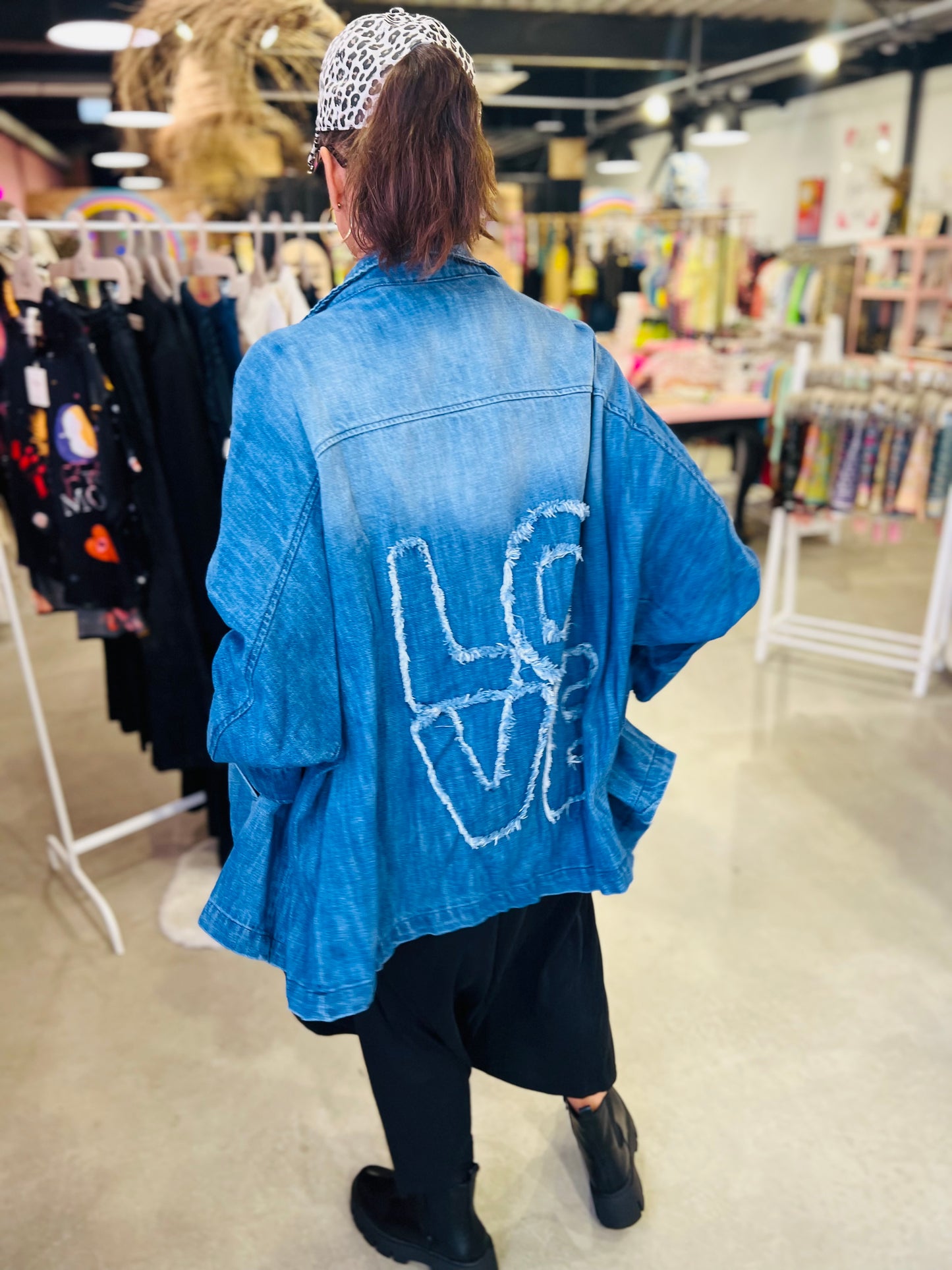 Veste en jean Boccaccio by Banditas