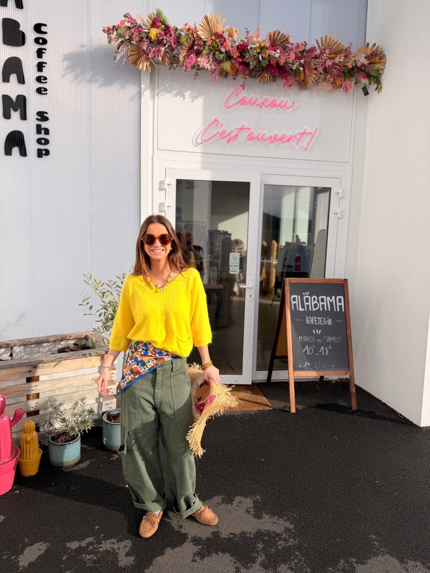 Pantalon Graciela Cargo - Kaki