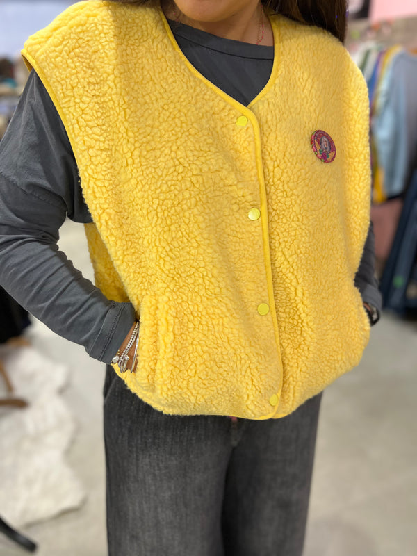 Veste sans manche Americana - Jaune