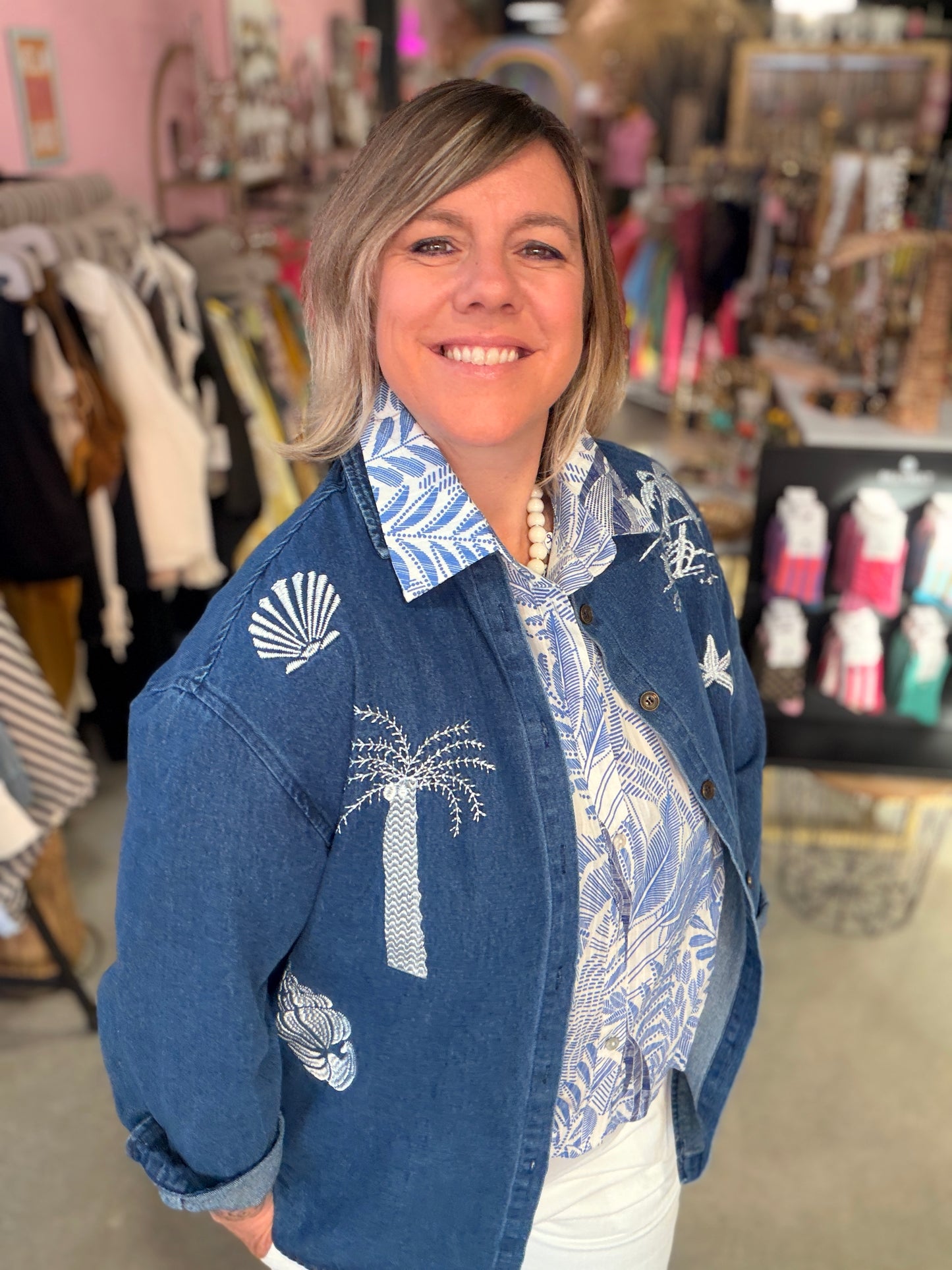 Chemise en jean Sancha