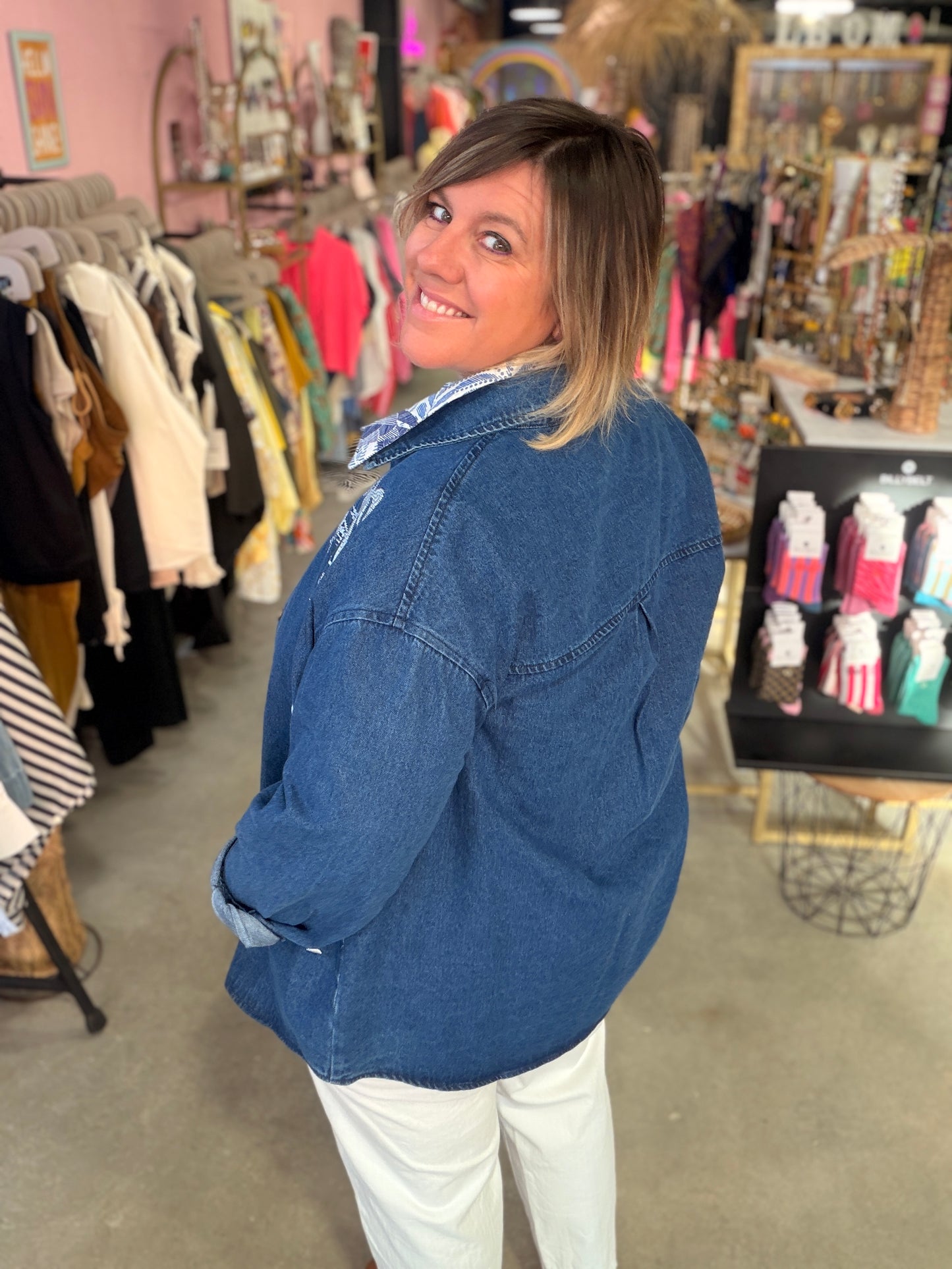 Chemise en jean Sancha