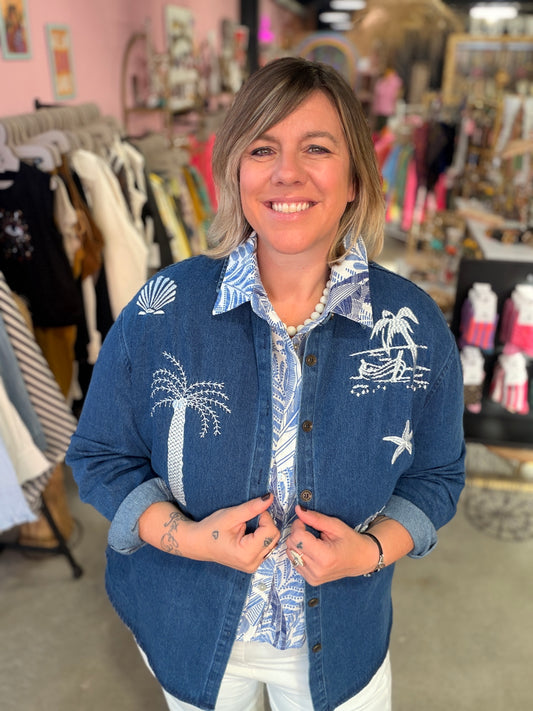 Chemise en jean Sancha