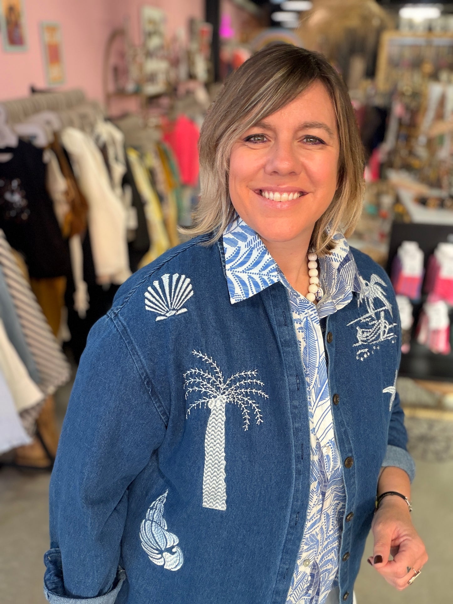Chemise en jean Sancha