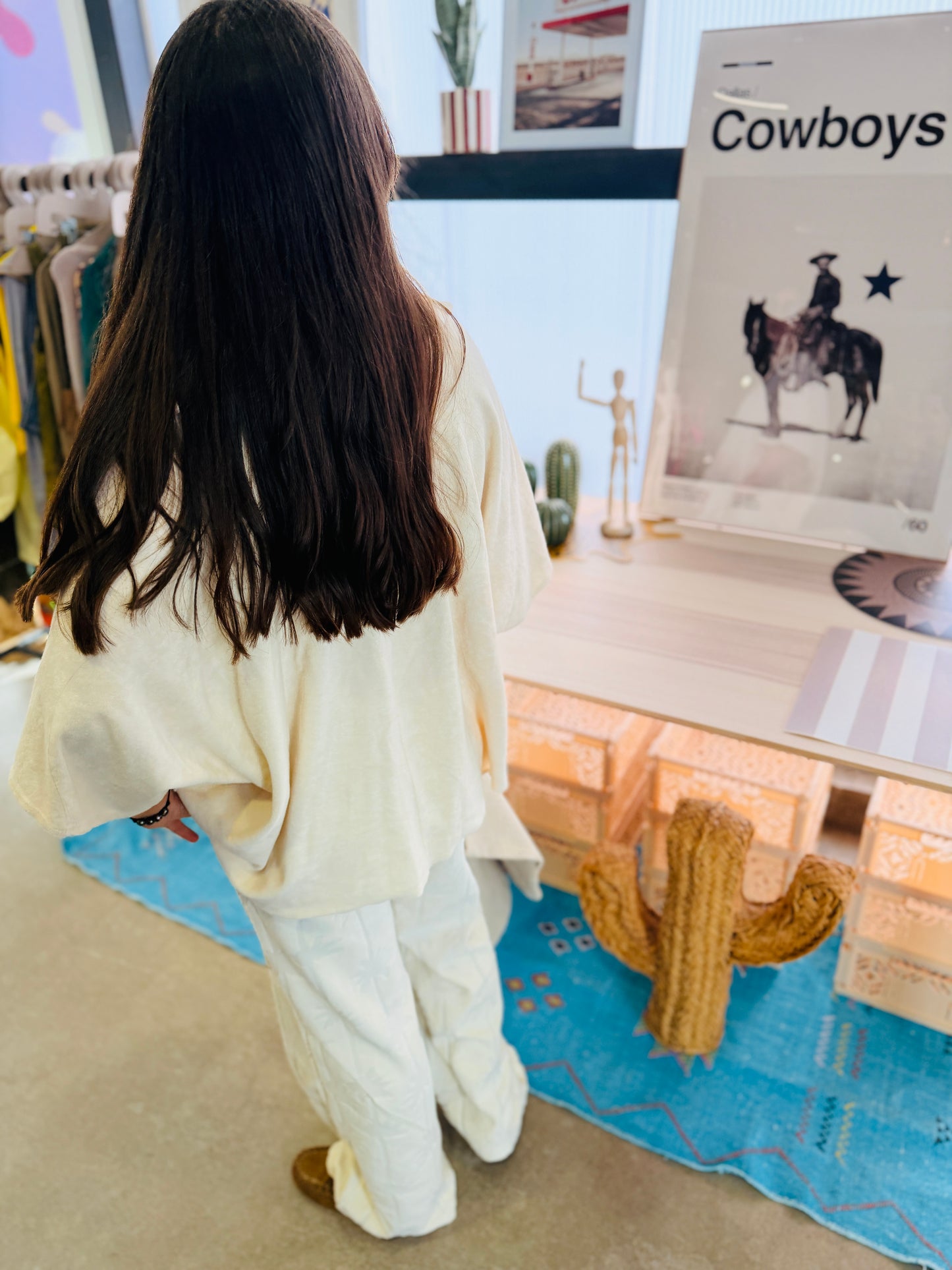 Pantalon éponge Sonara - écru